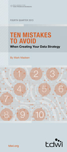 Ten Mistakes to Avoid When Creating Your Data Strategy