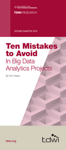 Ten Mistakes to Avoid in Big Data Analytics Projects