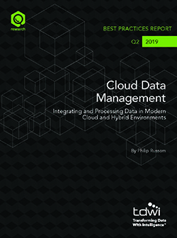 Cloud Data Management Best Practices Report cover image