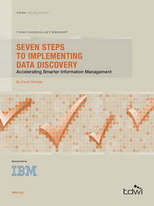 Checklist Report Seven Steps to Implementing Data Discovery